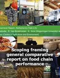 Scoping framing general comparative report on food chain performance