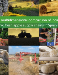 Case Study: multidimensional comparison of local and global organic fresh apple supply chains in Spain