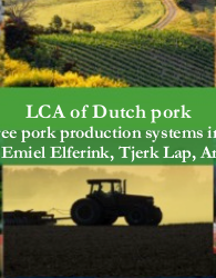 LCA of Dutch pork – Assessment of three pork production systems in the Netherlands